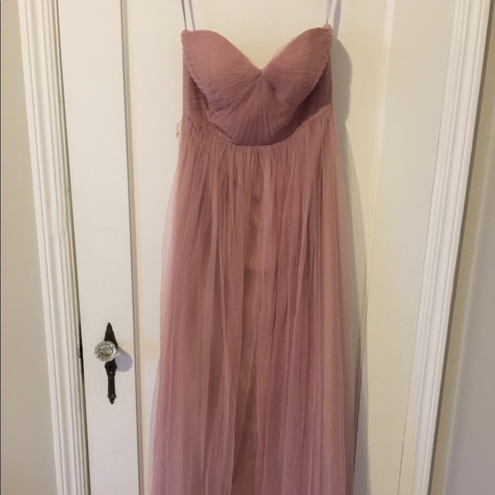 Jenny Yoo Annabelle in Whipper Apricot size 8